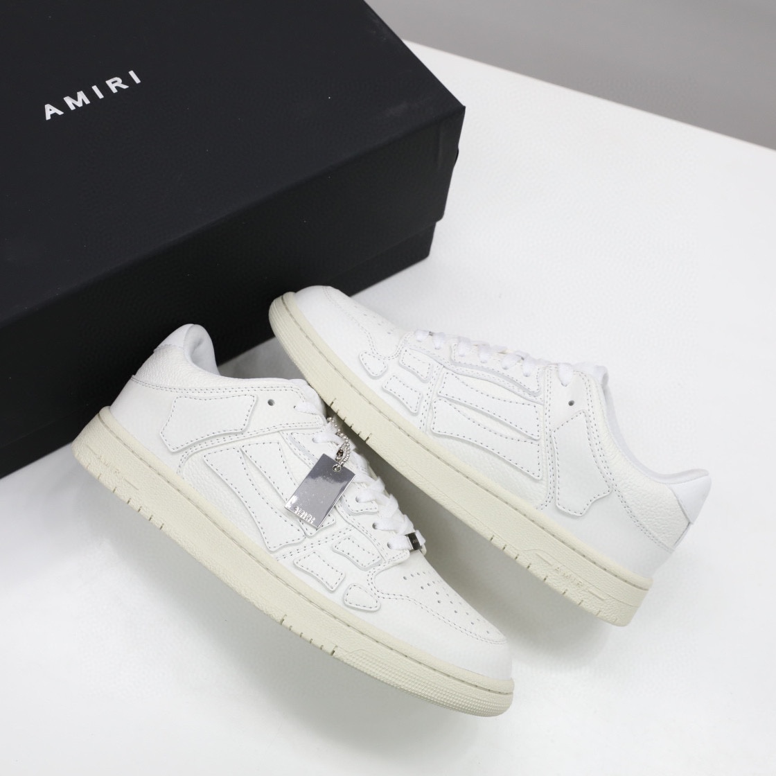 Amiri Skel-Top Low Sneaker White - EUR FASHION