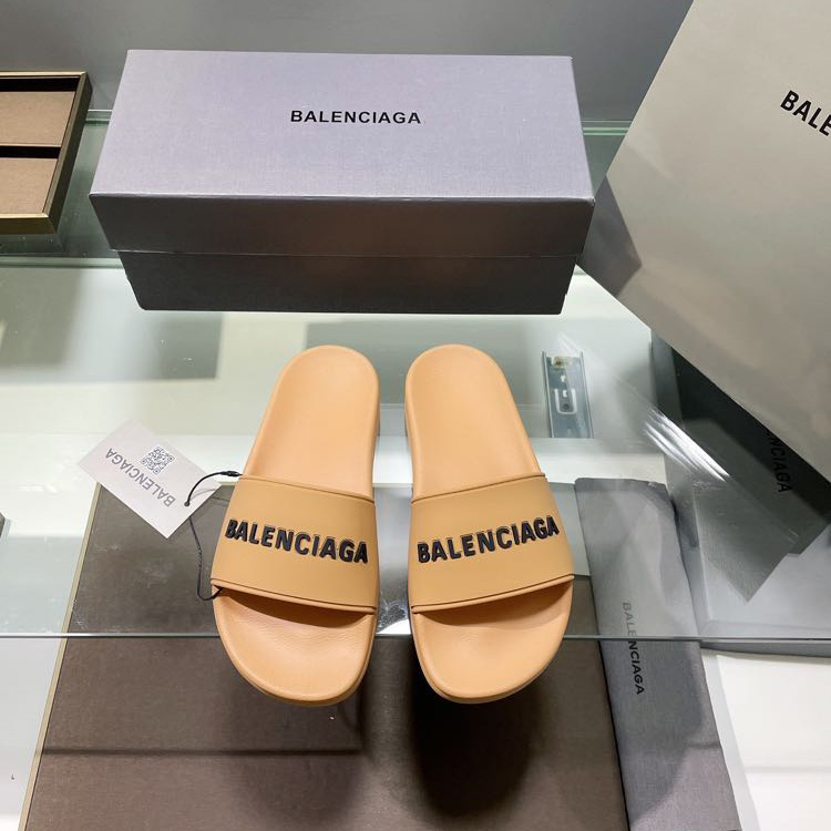 Balenciaga Bb Slide Sandal - EUR FASHION