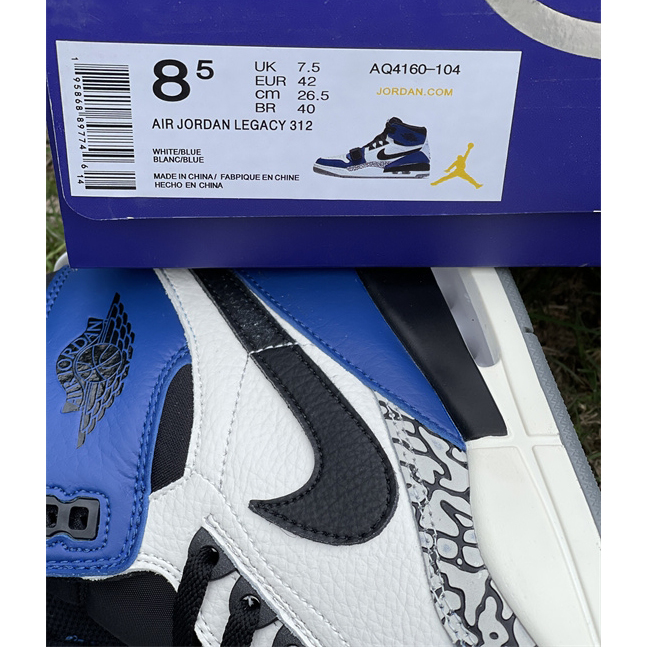 Air Jordan Legacy 312 'Storm Blue' Sneaker  AQ4160-104 - EUR FASHION