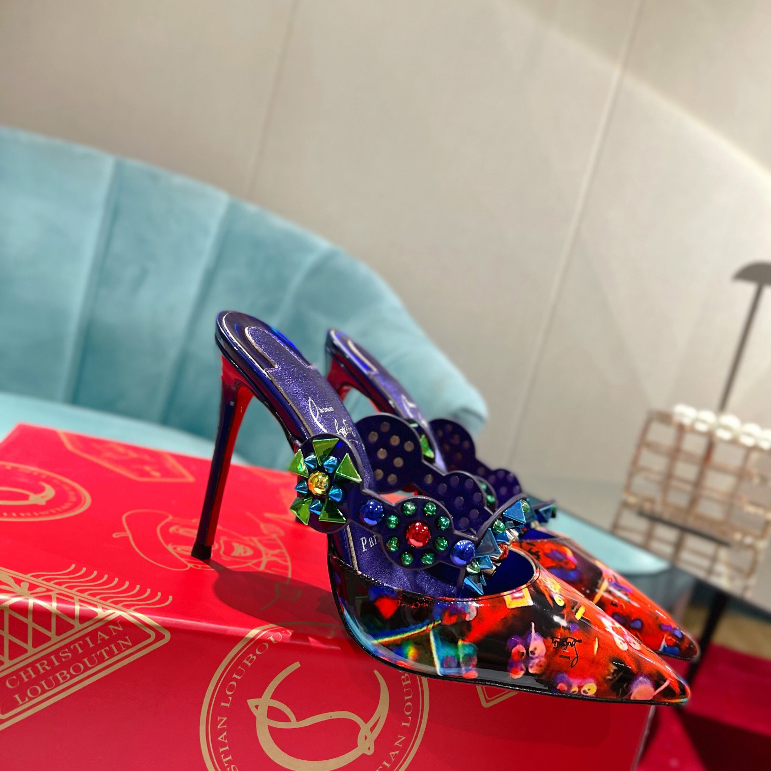 Christian Louboutin Miss Goldora Mules - EUR FASHION