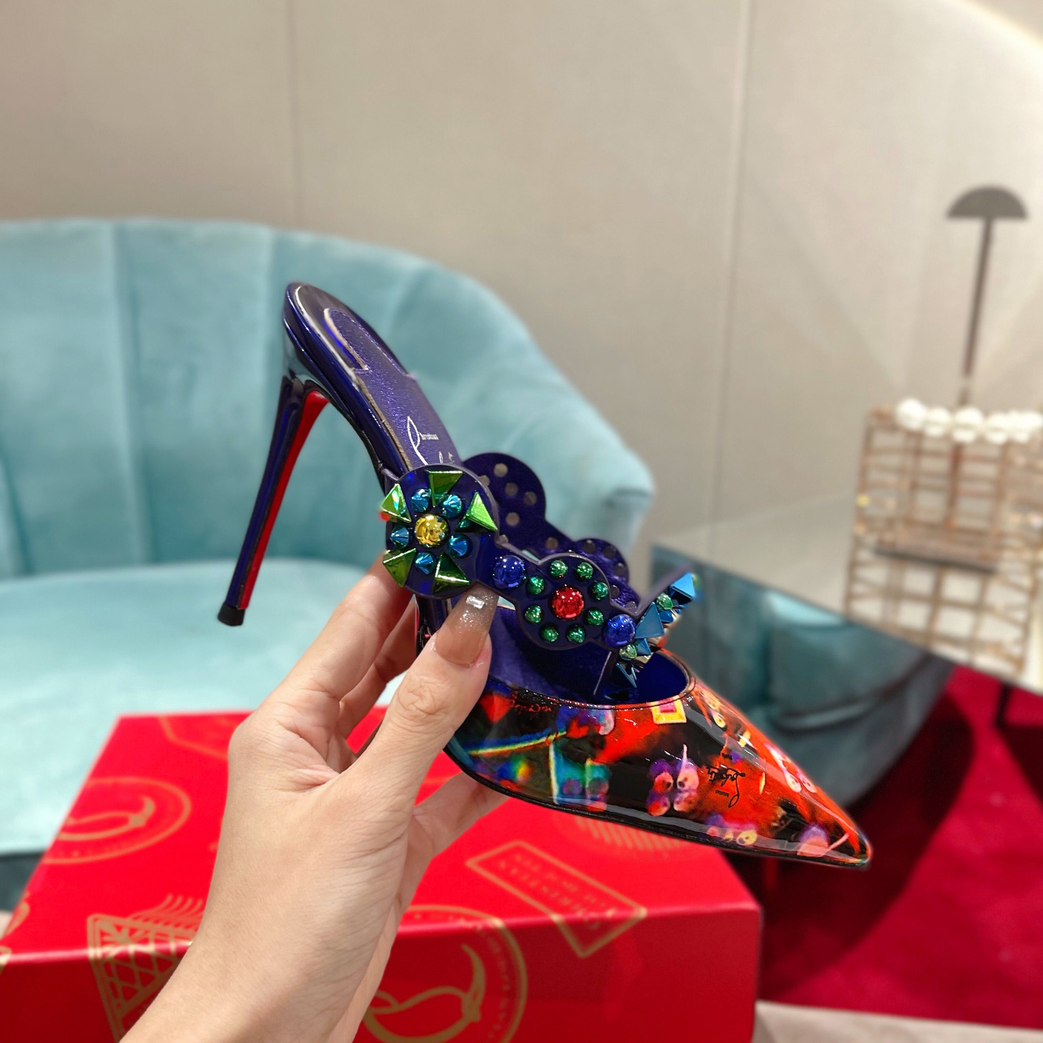 Christian Louboutin Miss Goldora Mules - EUR FASHION