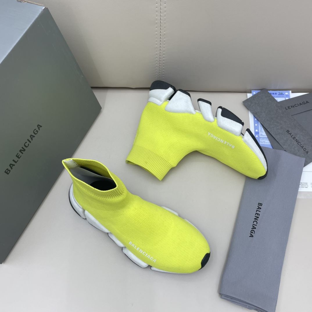 Balenciaga  Speed 2.0 Recycled Knit Sneaker  - EUR FASHION