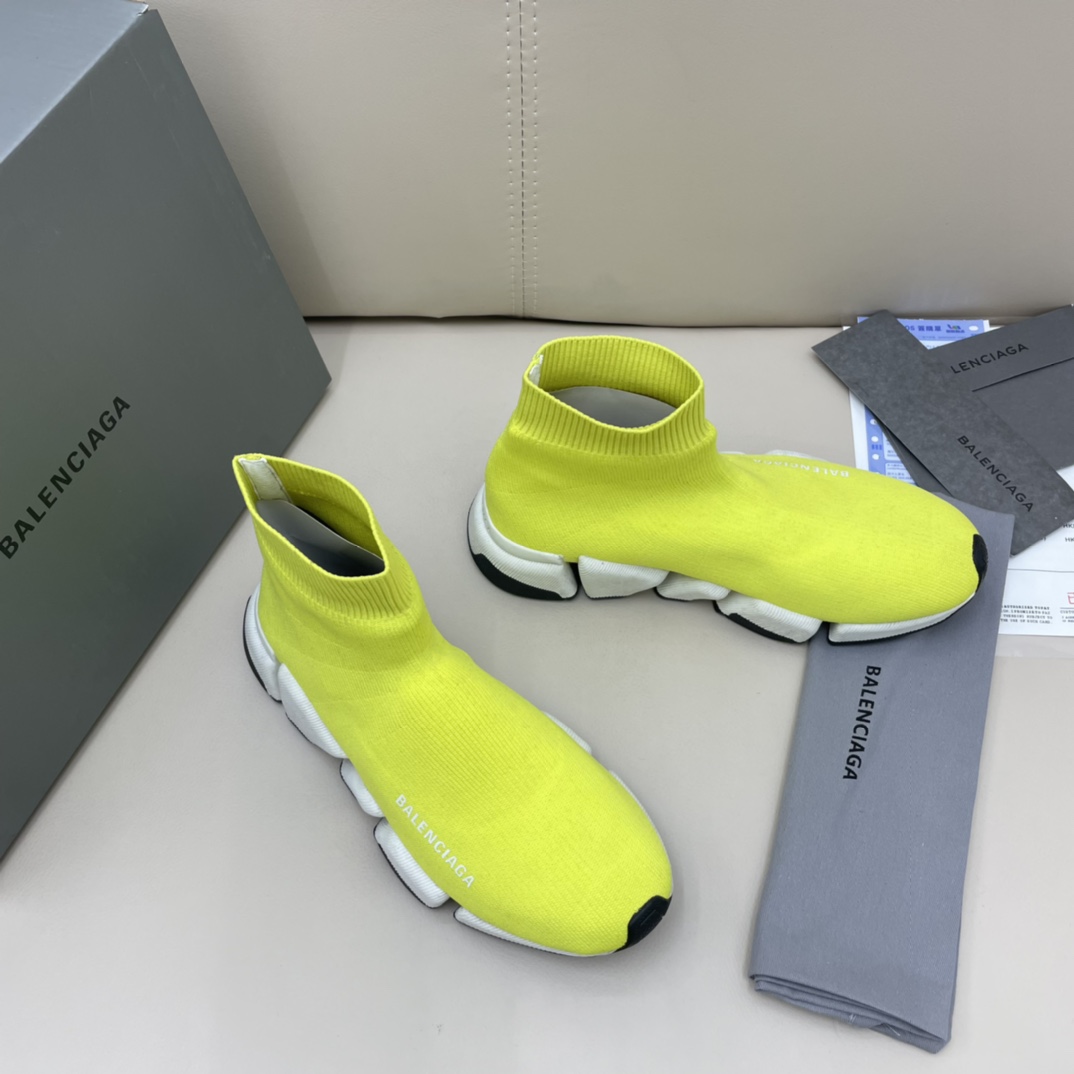 Balenciaga  Speed 2.0 Recycled Knit Sneaker  - EUR FASHION