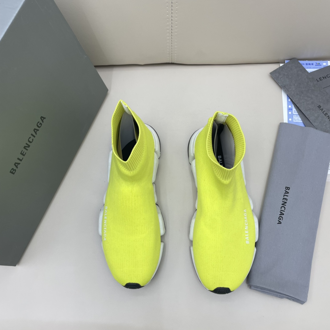 Balenciaga  Speed 2.0 Recycled Knit Sneaker  - EUR FASHION