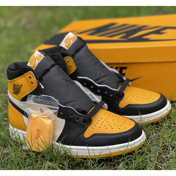 Air Jordan 1 High OG 'Yellow Toe' Sneaker  555088-711 - EUR FASHION