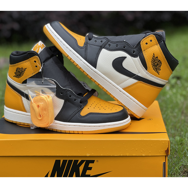 Air Jordan 1 High OG 'Yellow Toe' Sneaker  555088-711 - EUR FASHION