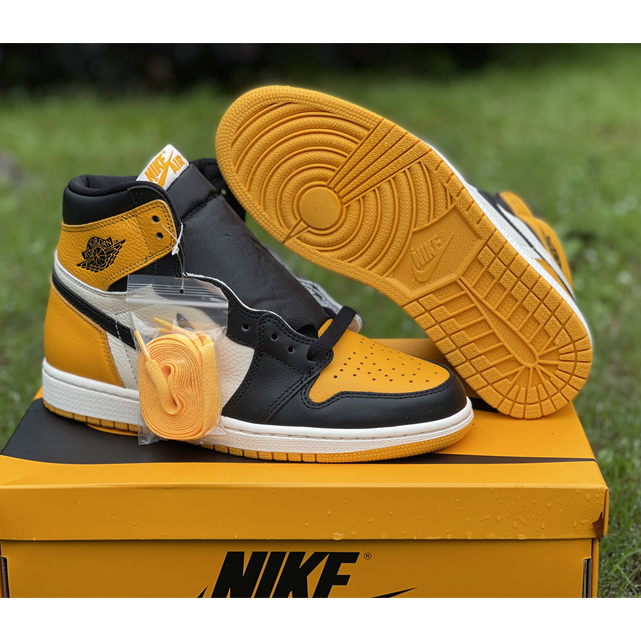 Air Jordan 1 High OG 'Yellow Toe' Sneaker  555088-711 - EUR FASHION