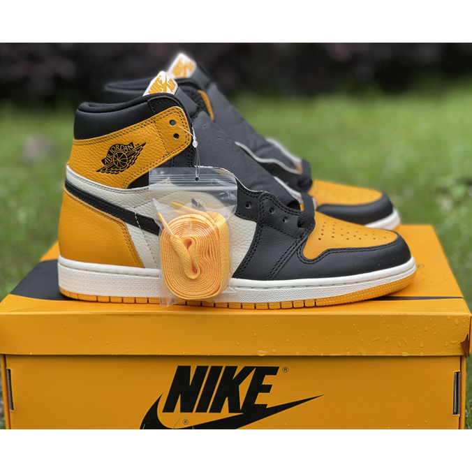 Air Jordan 1 High OG 'Yellow Toe' Sneaker  555088-711 - EUR FASHION