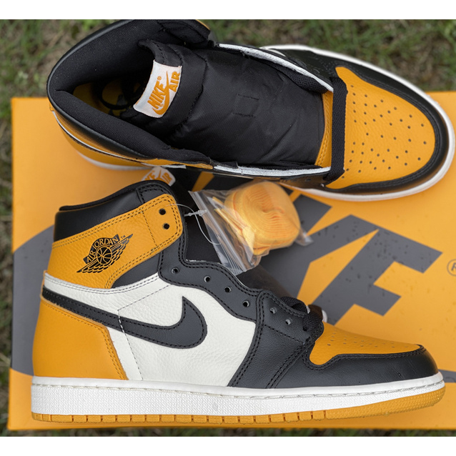 Air Jordan 1 High OG 'Yellow Toe' Sneaker  555088-711 - EUR FASHION