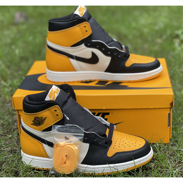 Air Jordan 1 High OG 'Yellow Toe' Sneaker  555088-711 - EUR FASHION