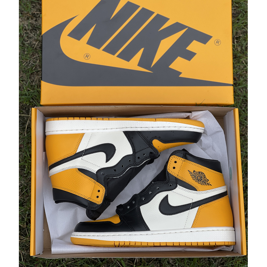 Air Jordan 1 High OG 'Yellow Toe' Sneaker  555088-711 - EUR FASHION