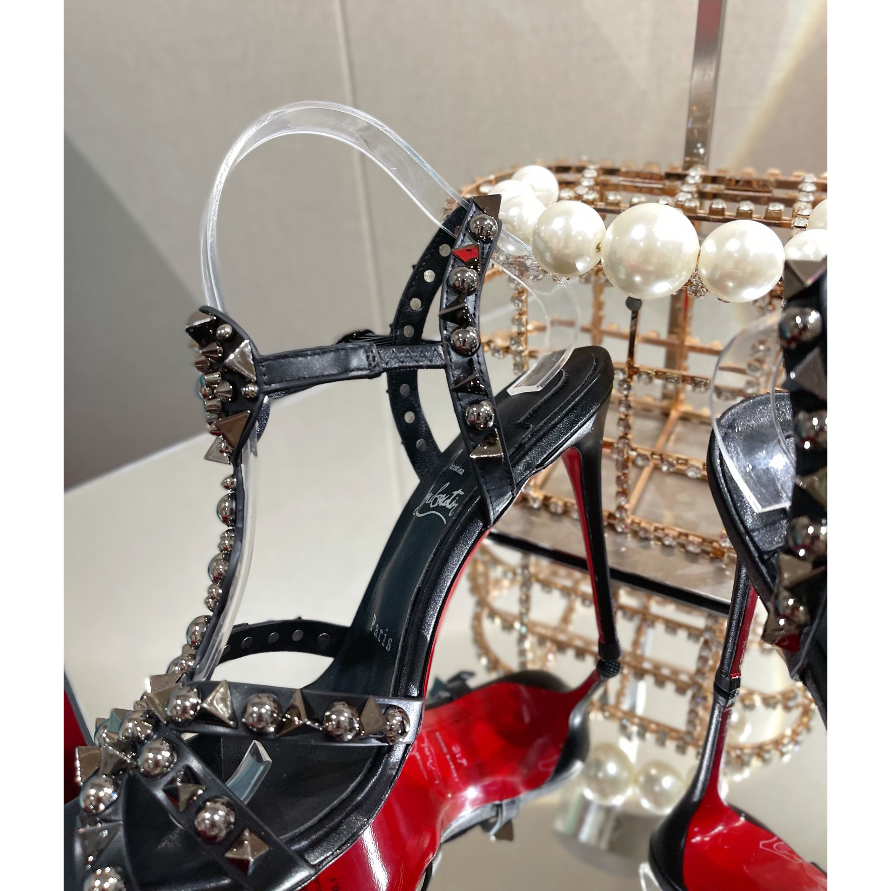 Christian Louboutin Sandal（10cm Heel Height） - EUR FASHION