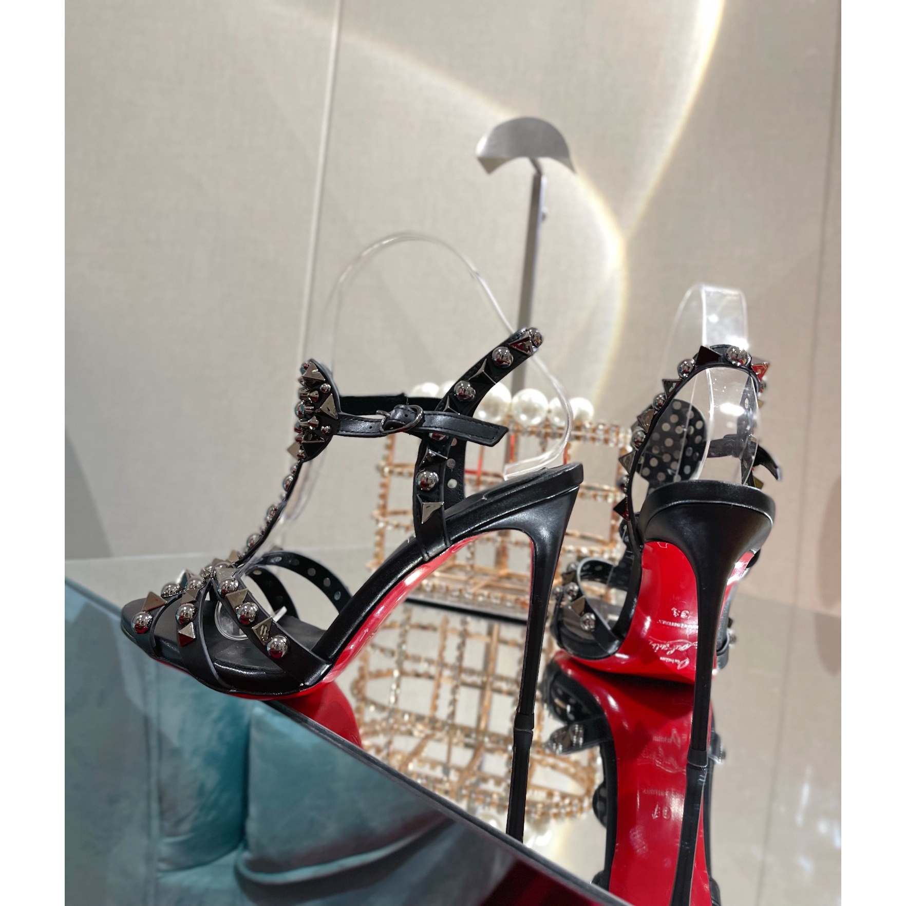 Christian Louboutin Sandal（10cm Heel Height） - EUR FASHION