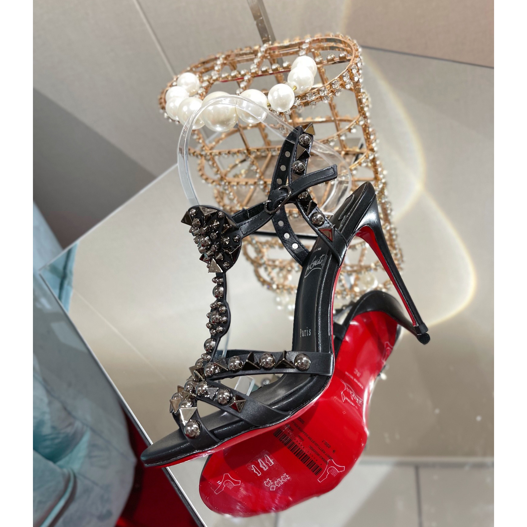 Christian Louboutin Sandal（10cm Heel Height） - EUR FASHION