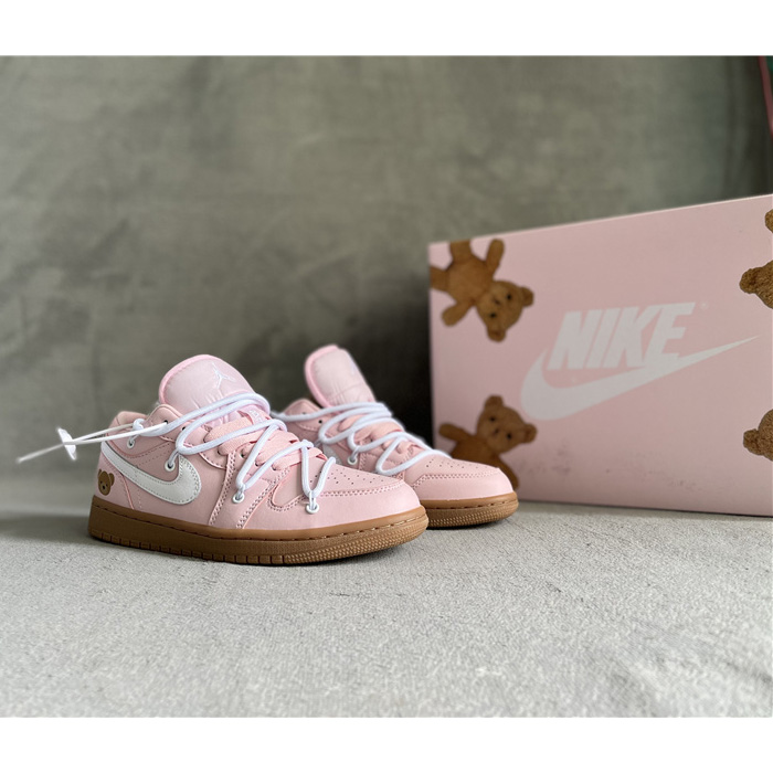 Jordan AJ 1 Low Sneaker In Pink   DC0774-601 - EUR FASHION