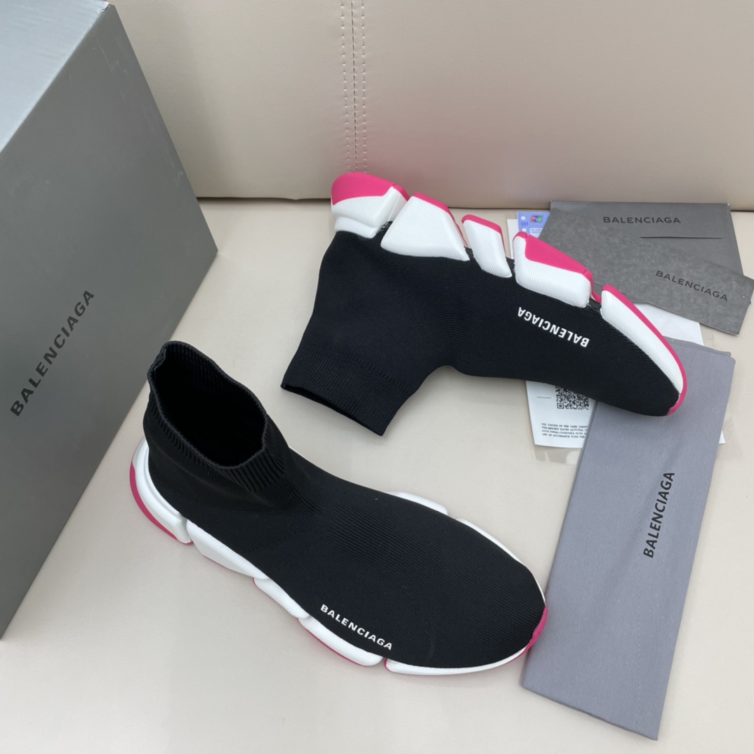 Balenciaga  Speed 2.0 Recycled Knit Sneaker  - EUR FASHION