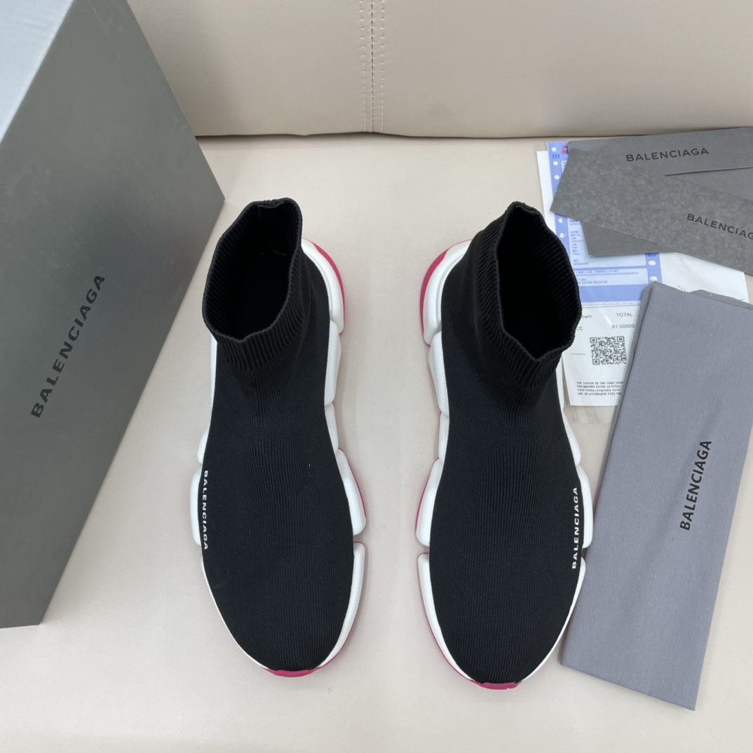 Balenciaga  Speed 2.0 Recycled Knit Sneaker  - EUR FASHION