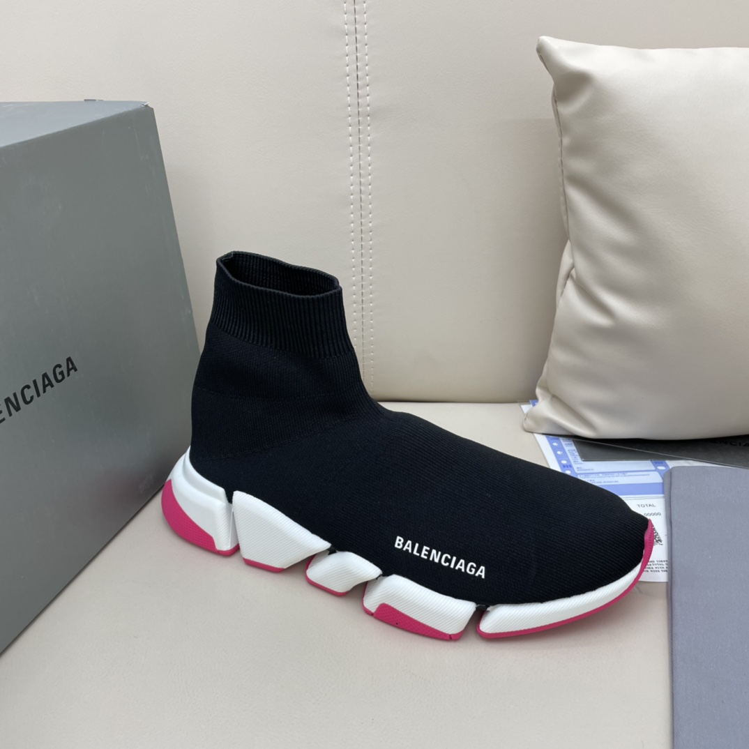 Balenciaga  Speed 2.0 Recycled Knit Sneaker  - EUR FASHION