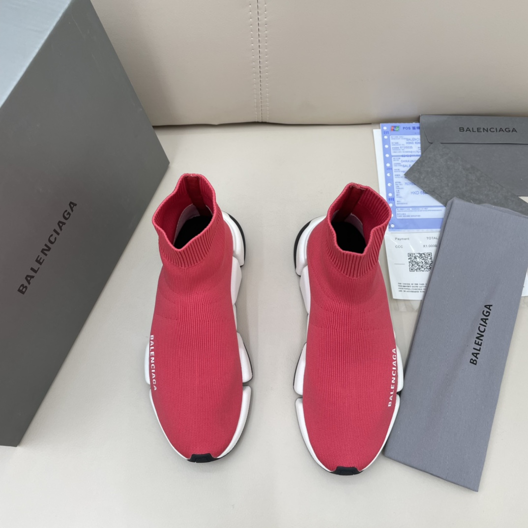 Balenciaga  Speed 2.0 Recycled Knit Sneaker  - EUR FASHION