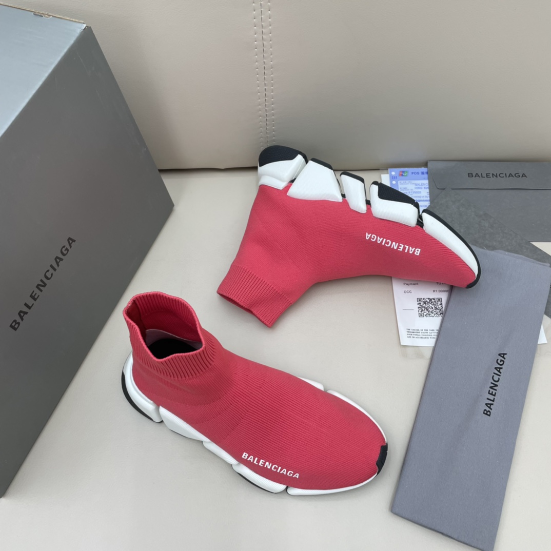 Balenciaga  Speed 2.0 Recycled Knit Sneaker  - EUR FASHION