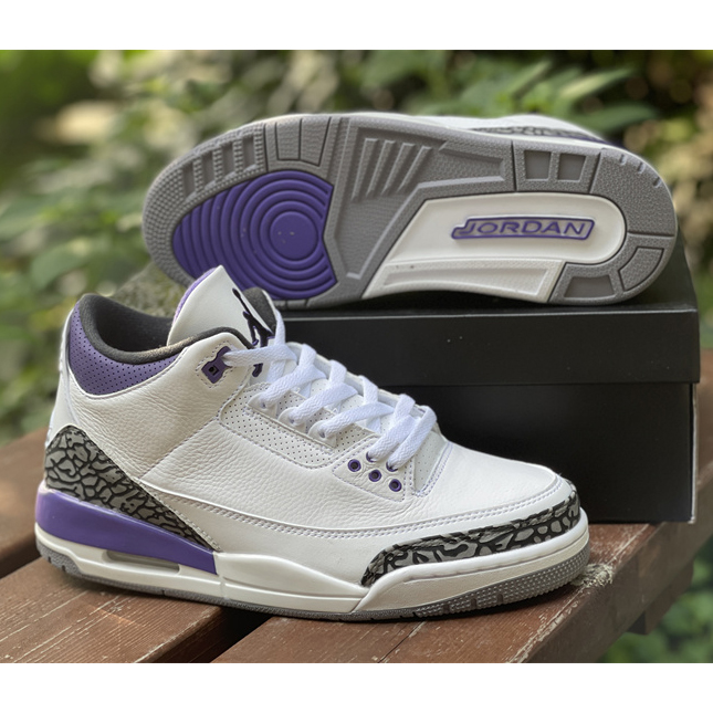 Air Jordan 3 Retro Dark Iris 2022 Sneaker   CT8532-105 - EUR FASHION