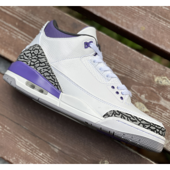 Air Jordan 3 Retro Dark Iris 2022 Sneaker   CT8532-105 - EUR FASHION