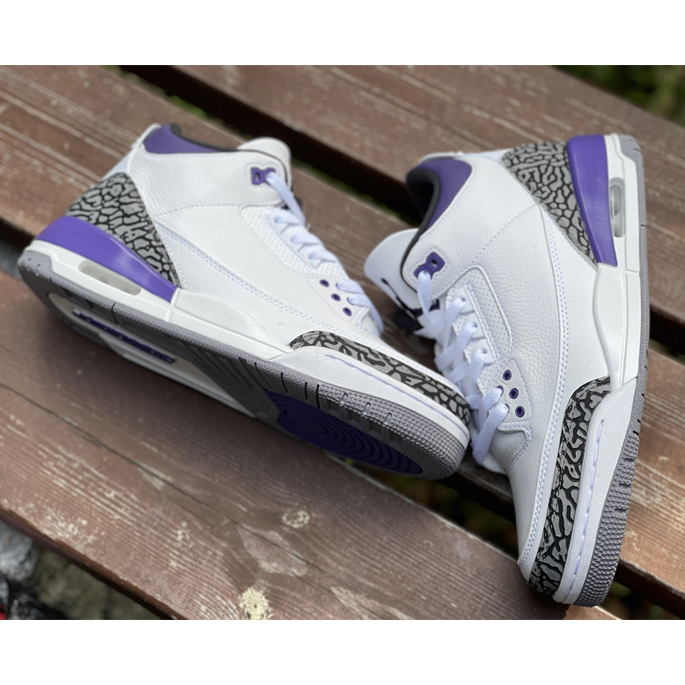 Air Jordan 3 Retro Dark Iris 2022 Sneaker   CT8532-105 - EUR FASHION