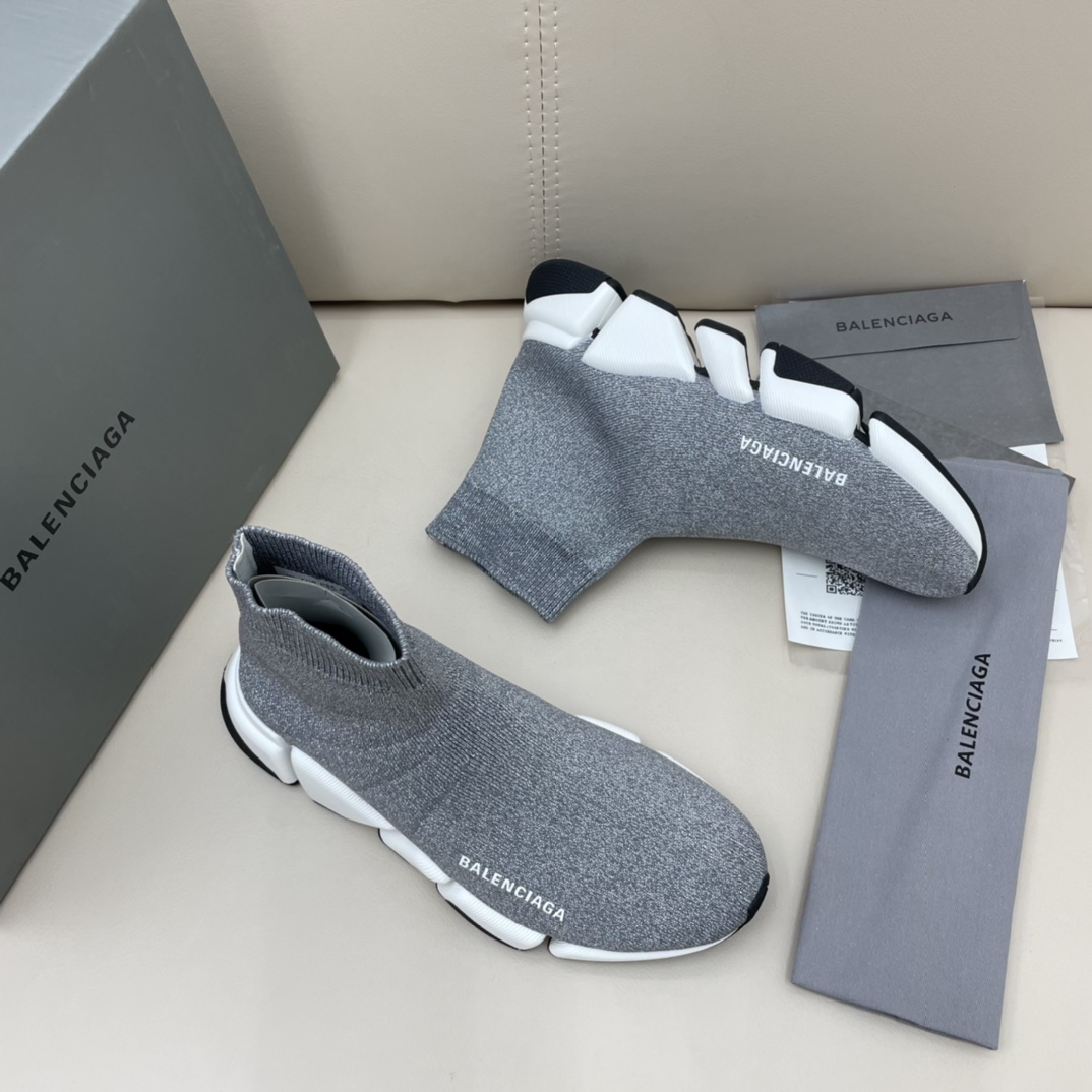 Balenciaga  Speed 2.0 Recycled Knit Sneaker  - EUR FASHION