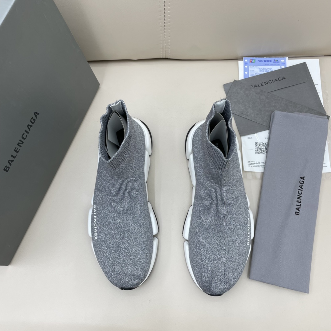 Balenciaga  Speed 2.0 Recycled Knit Sneaker  - EUR FASHION