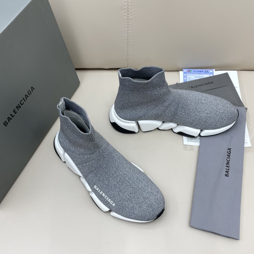 Balenciaga  Speed 2.0 Recycled Knit Sneaker  - EUR FASHION