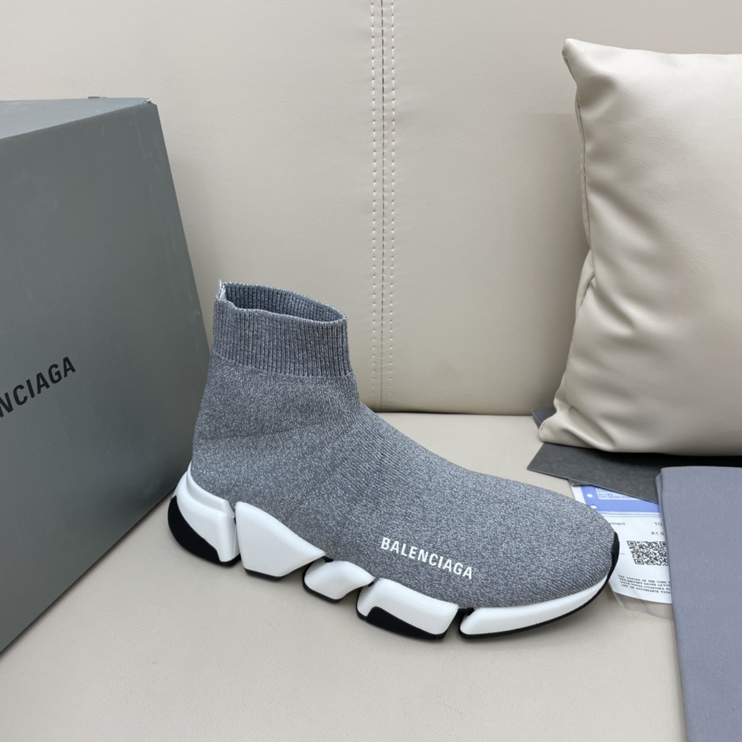 Balenciaga  Speed 2.0 Recycled Knit Sneaker  - EUR FASHION