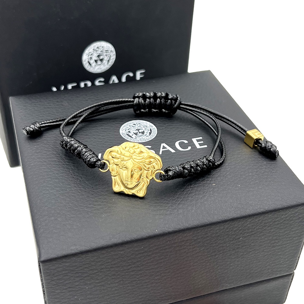 Versace Medusa Woven Bracelet - EUR FASHION