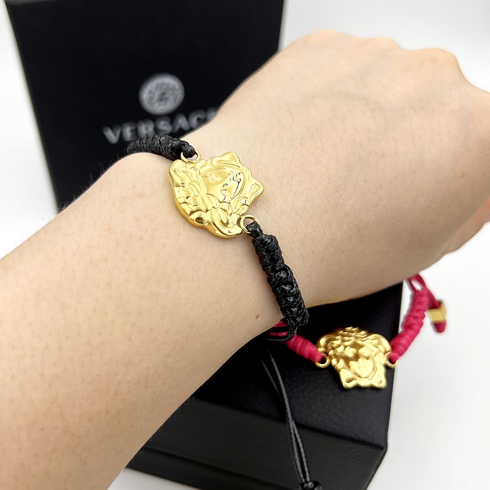 Versace Medusa Woven Bracelet - EUR FASHION