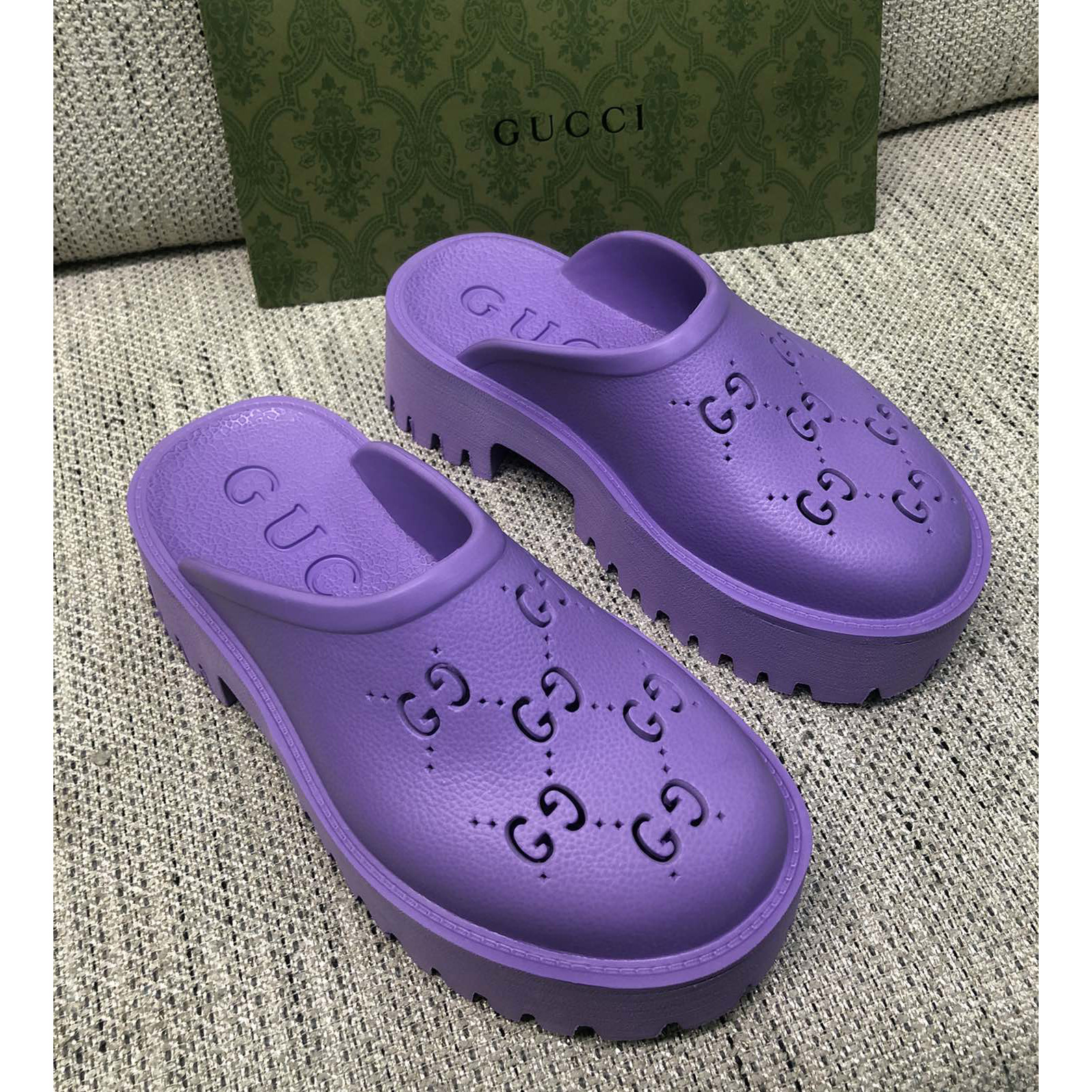 Gucci GG Slip-On Sandal - EUR FASHION