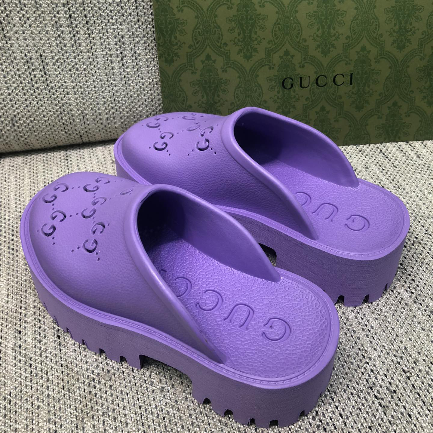 Gucci GG Slip-On Sandal - EUR FASHION