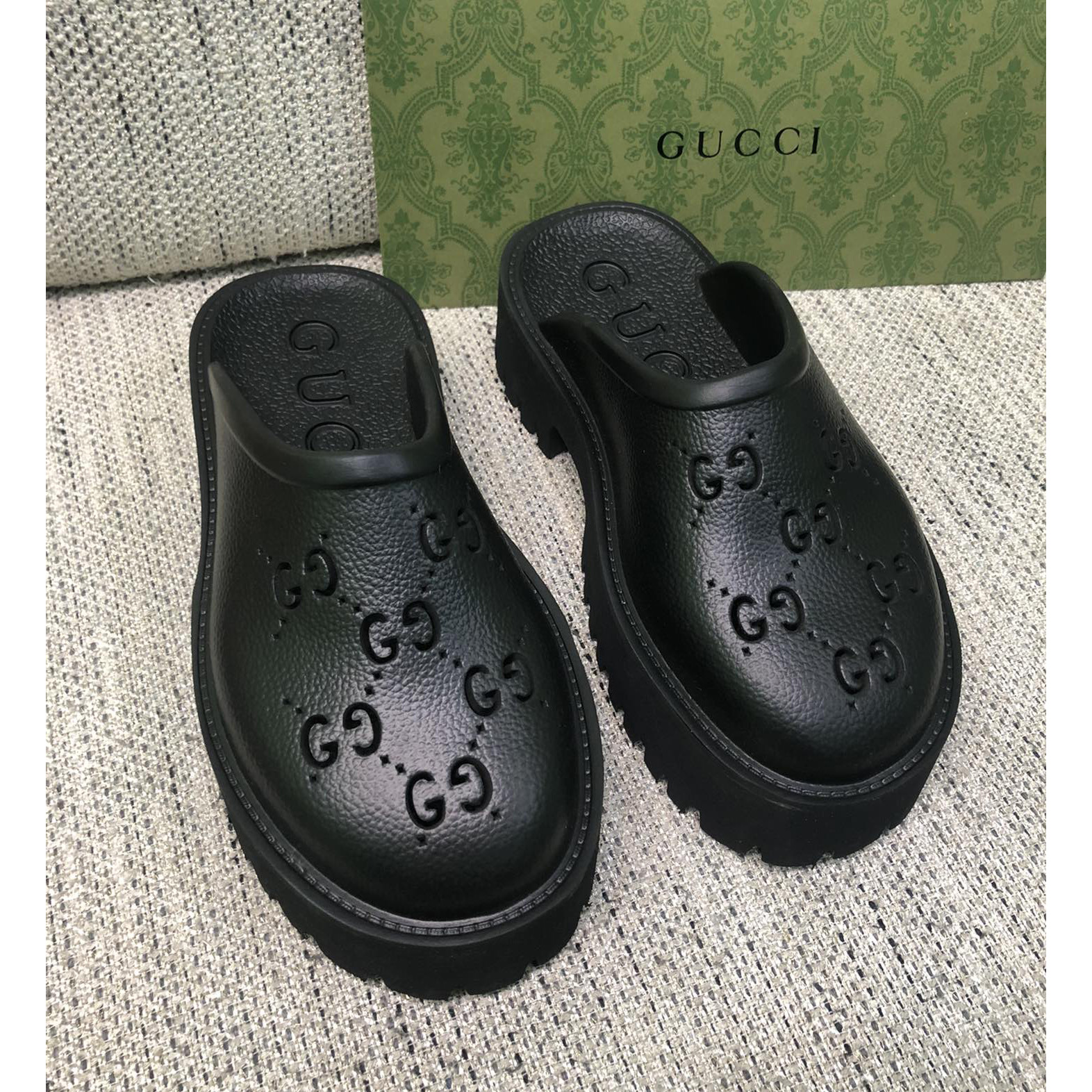 Gucci GG Slip-On Sandal - EUR FASHION