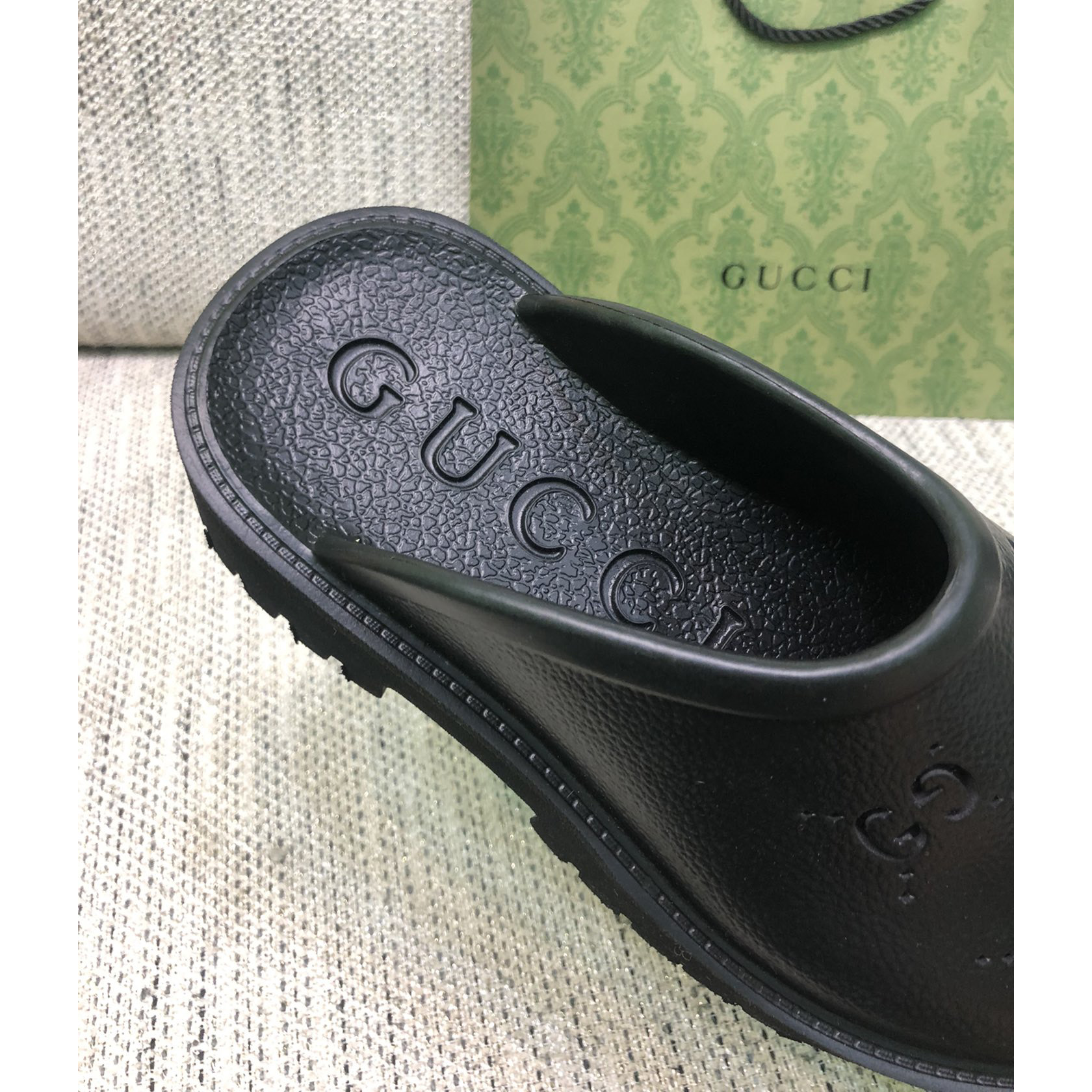 Gucci GG Slip-On Sandal - EUR FASHION