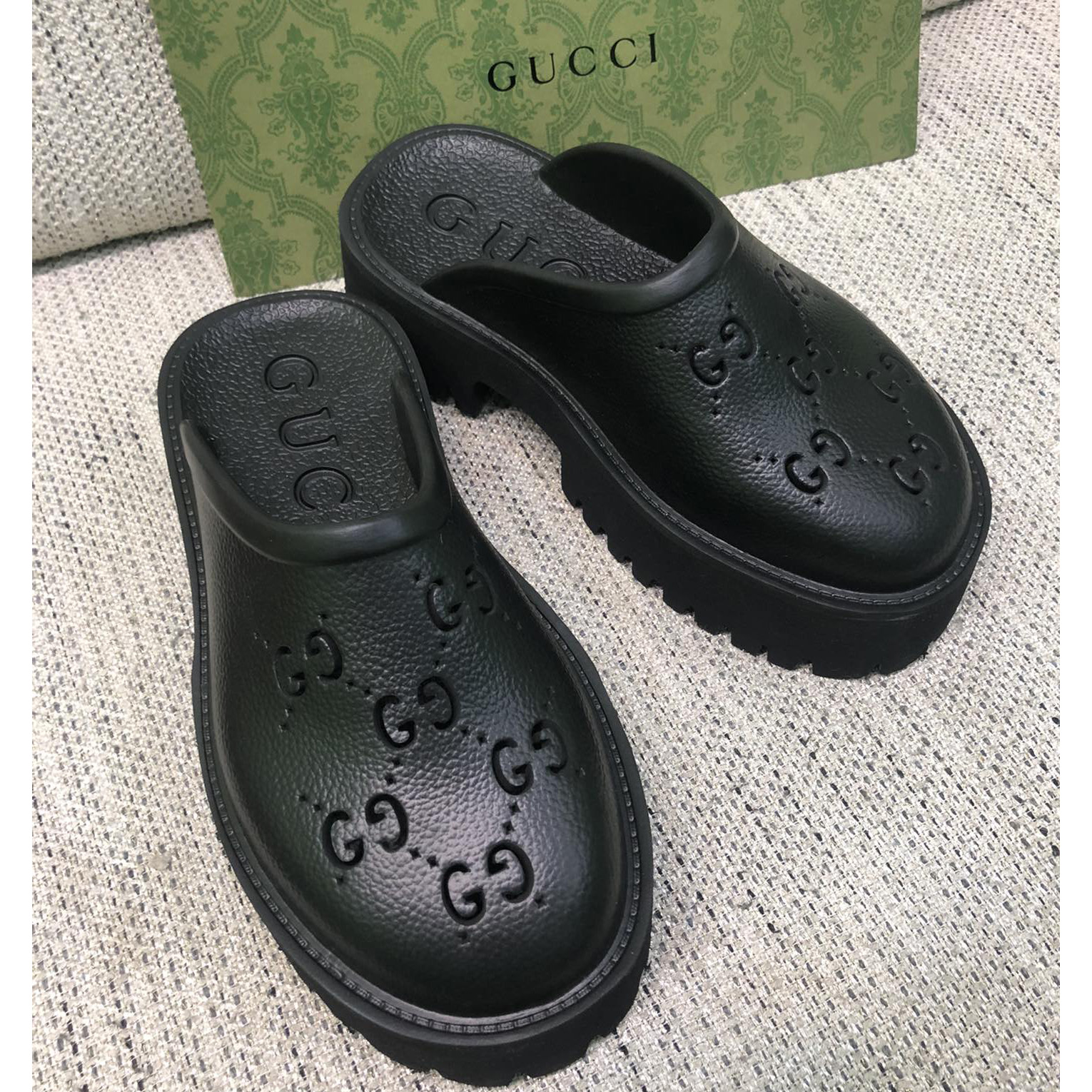 Gucci GG Slip-On Sandal - EUR FASHION