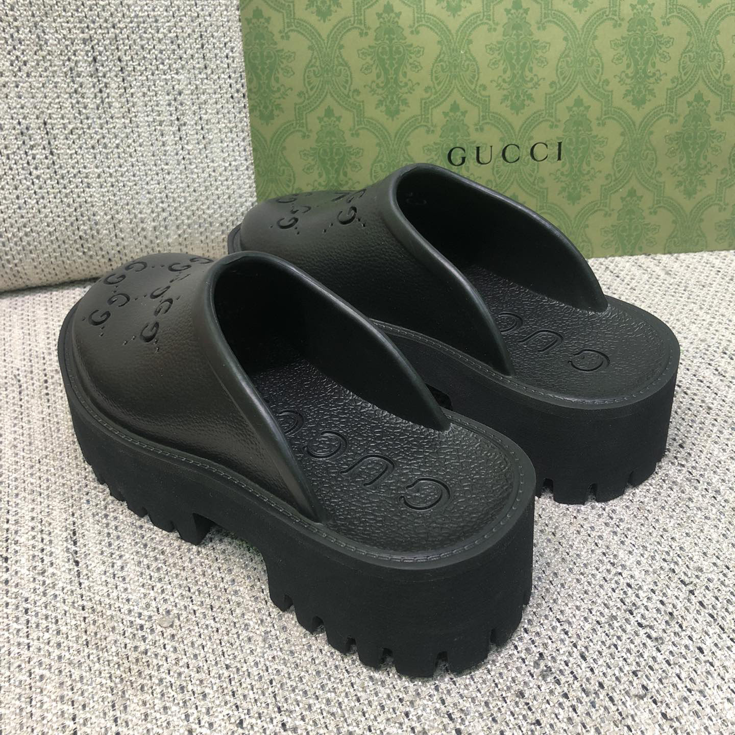 Gucci GG Slip-On Sandal - EUR FASHION