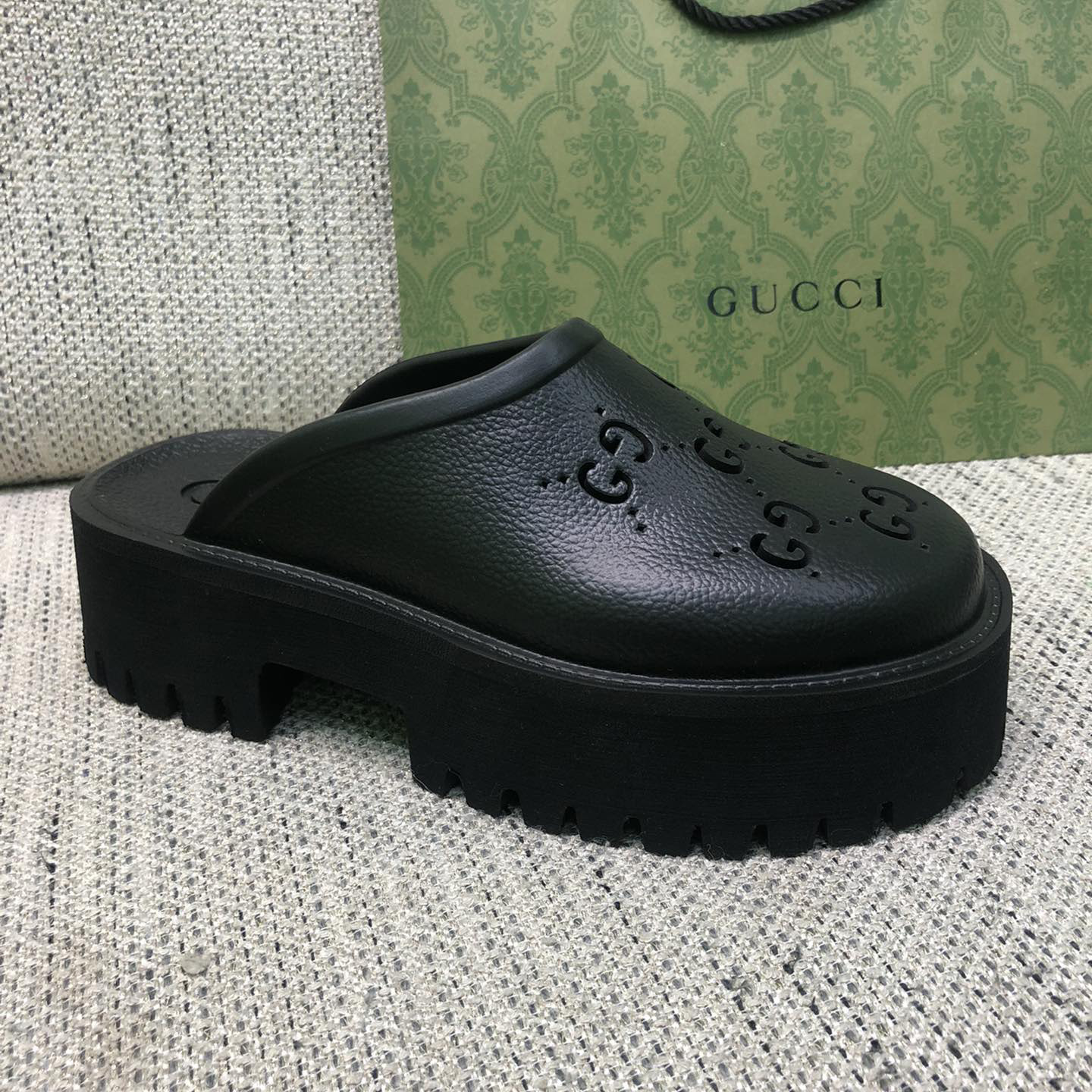 Gucci GG Slip-On Sandal - EUR FASHION