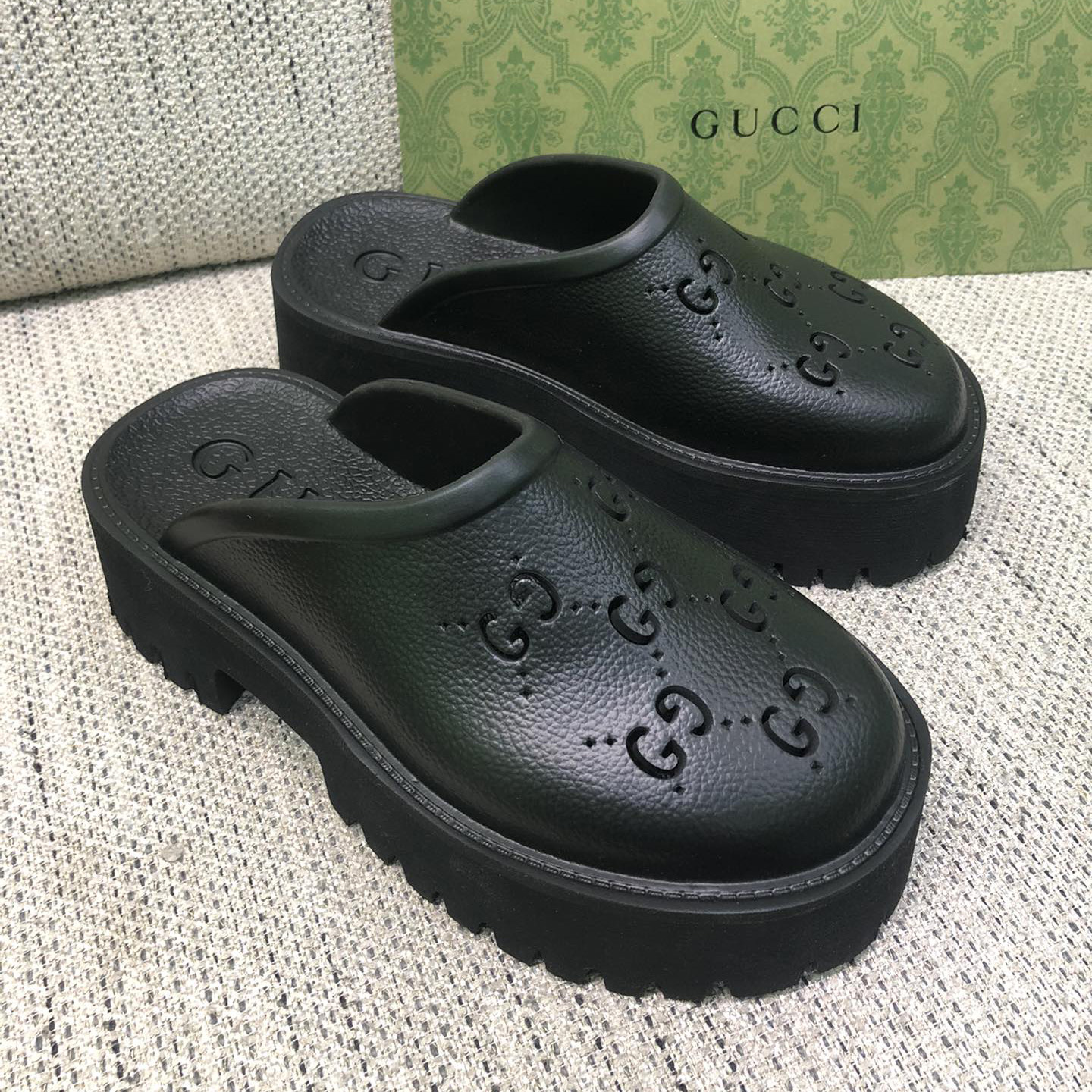 Gucci GG Slip-On Sandal - EUR FASHION