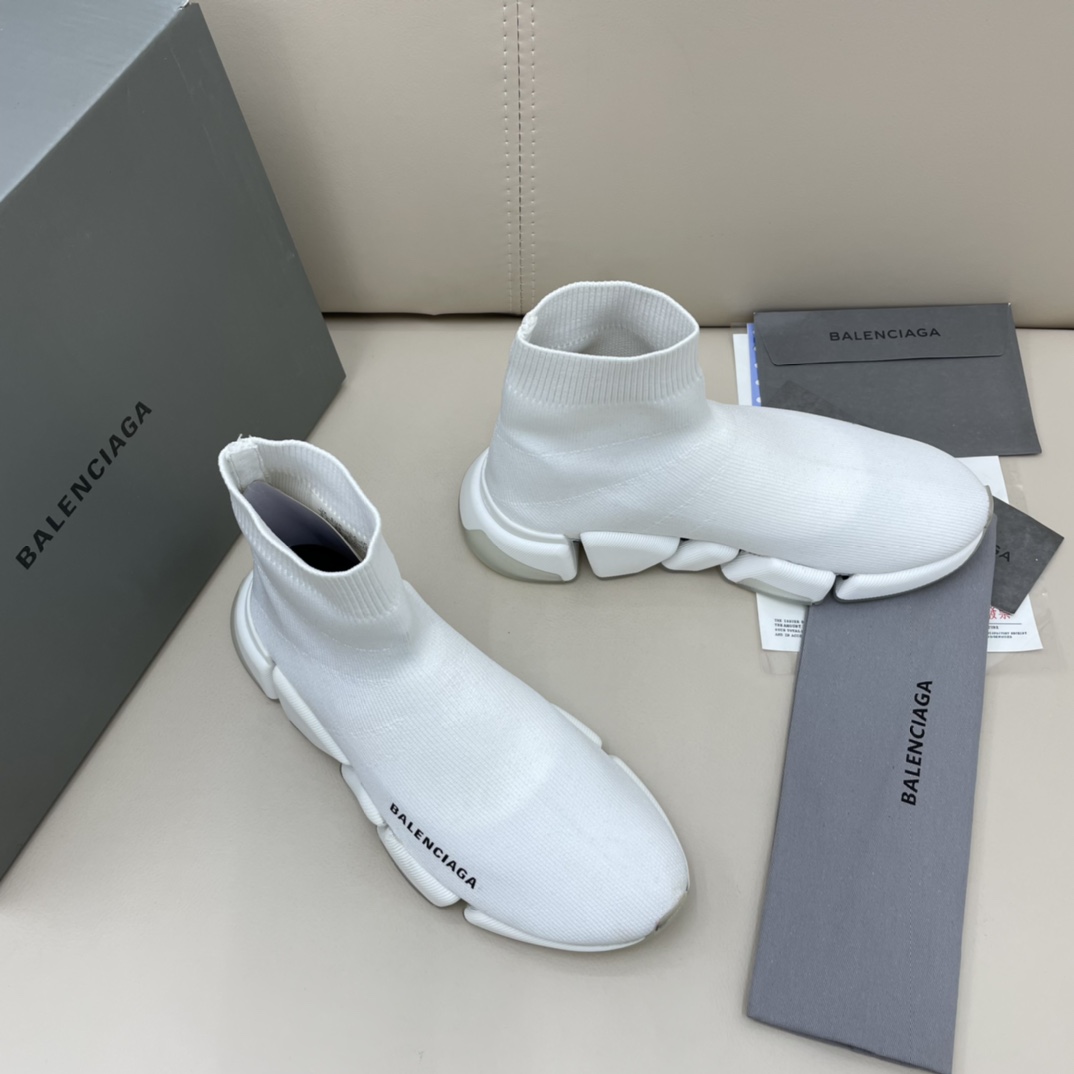 Balenciaga  Speed 2.0 Recycled Knit Sneaker  - EUR FASHION