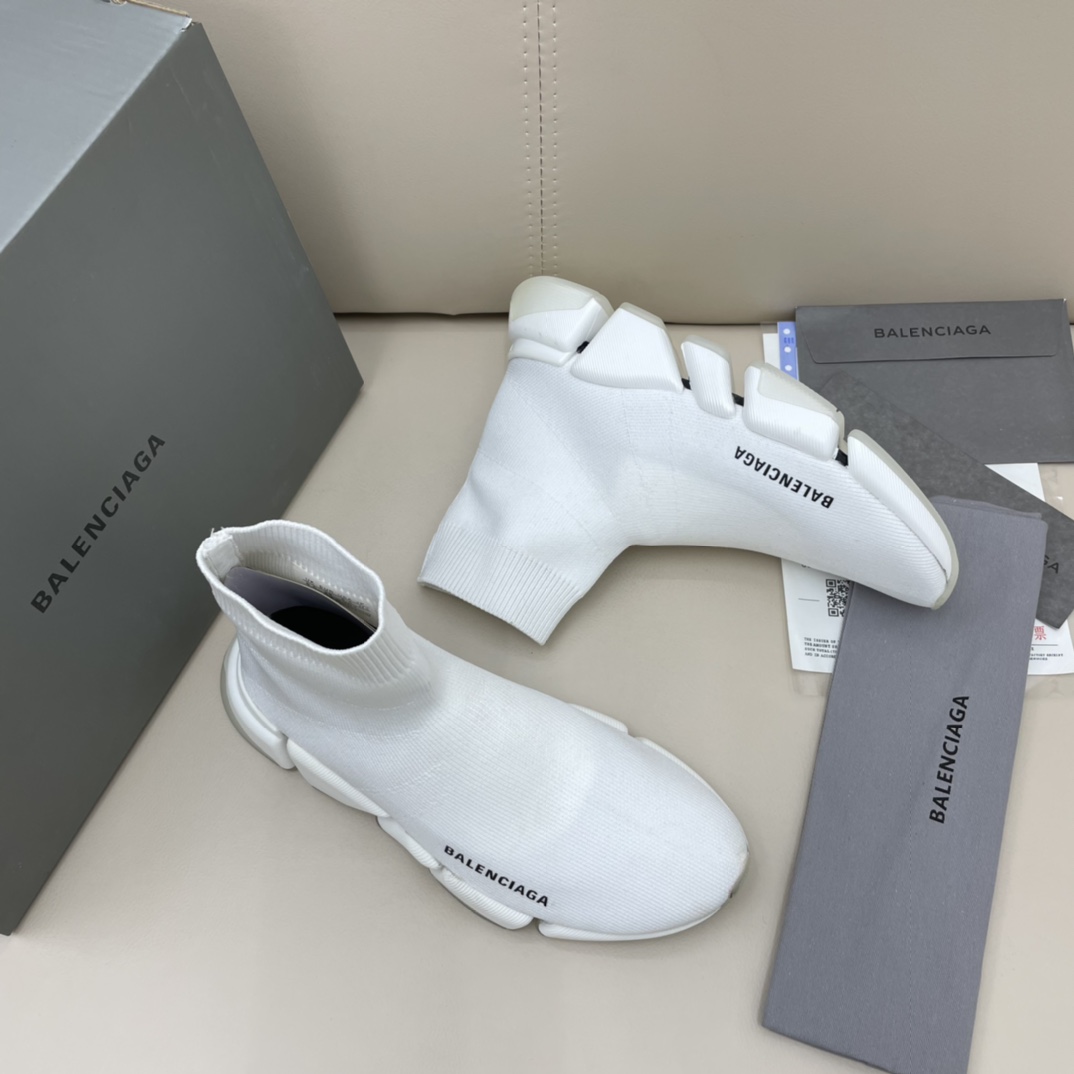 Balenciaga  Speed 2.0 Recycled Knit Sneaker  - EUR FASHION