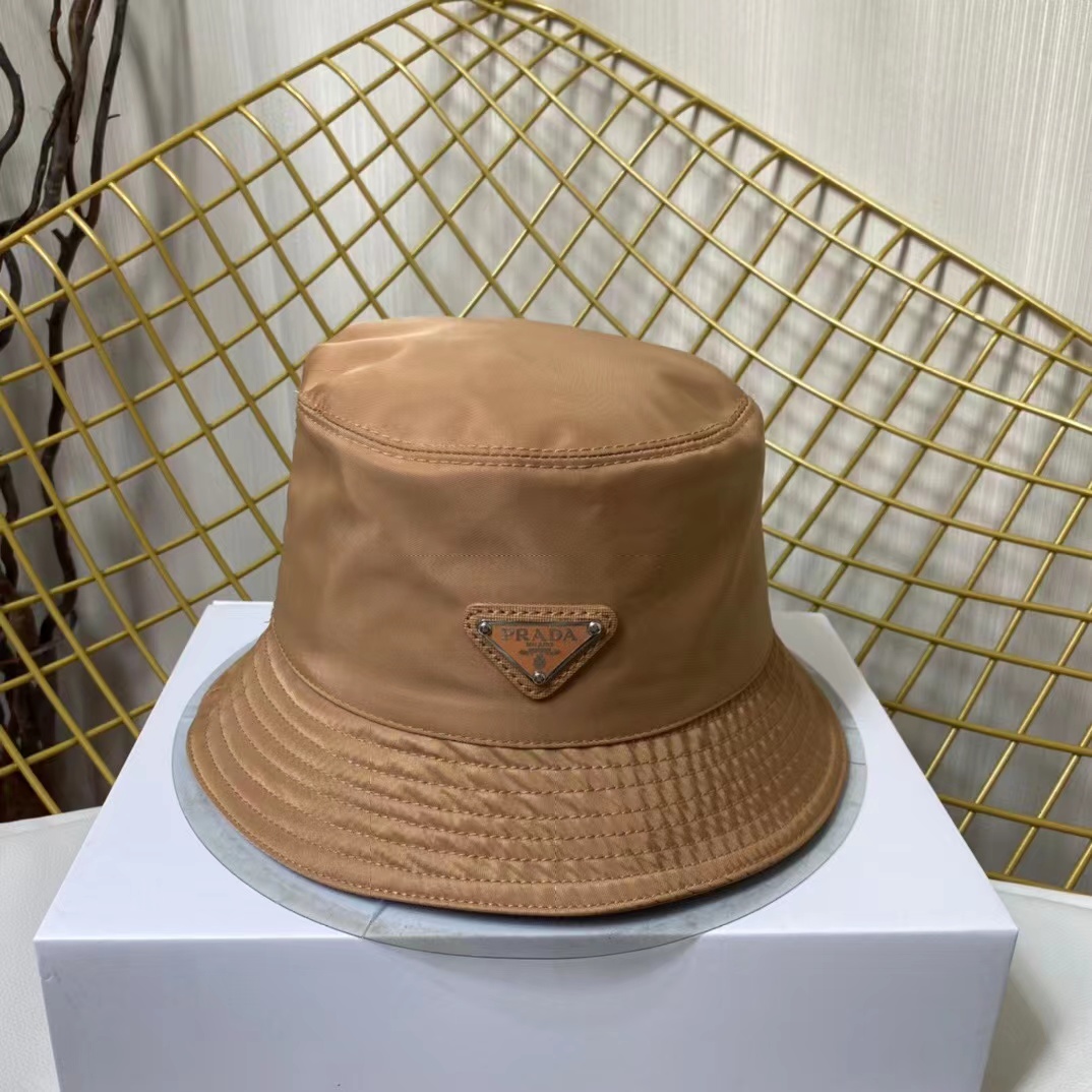 Prada Canvas Bucket Hat - EUR FASHION