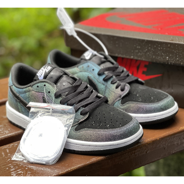 Travis Scott x Fragment x Air Jordan 1 Low'Military Blue'Sneaker   DM7866-199 - EUR FASHION