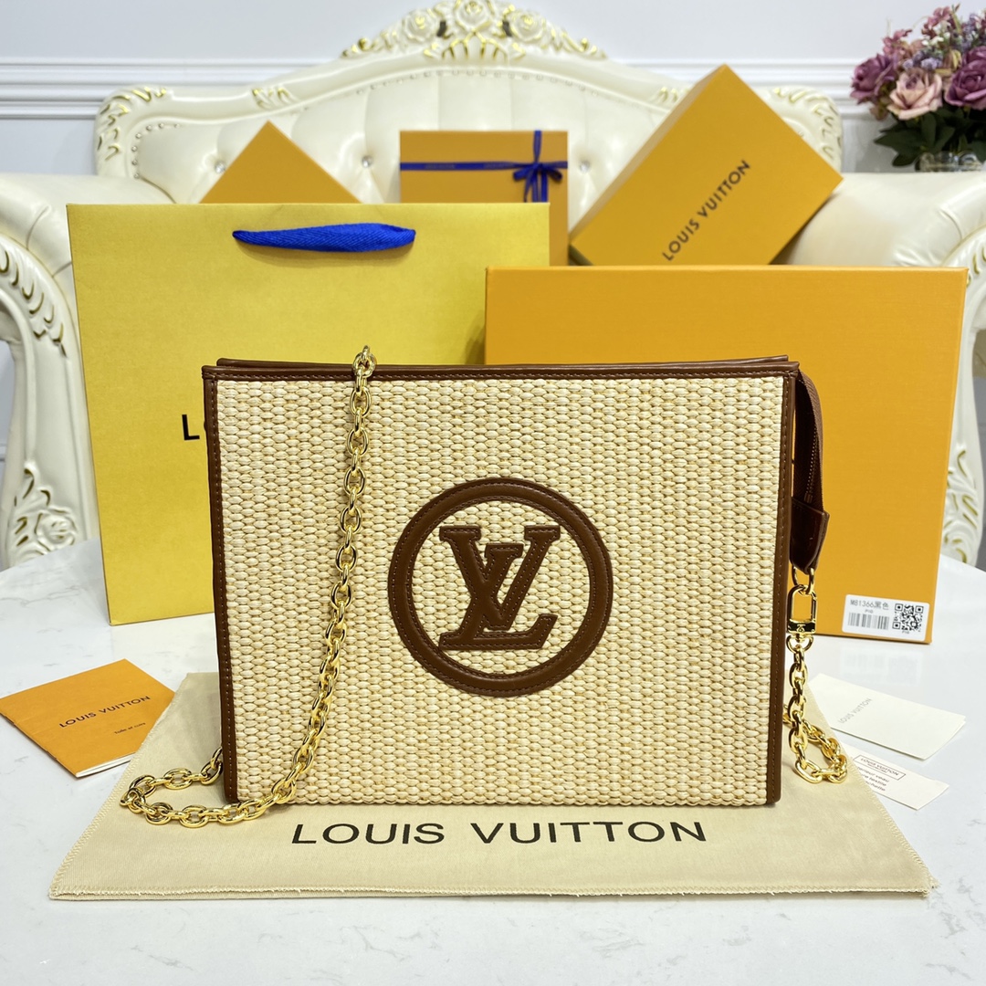 Louis Vuitton Toiletry Pouch On Chain  M81366 (26-20-5cm) - EUR FASHION