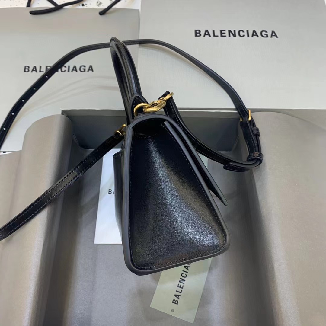 Balenciaga Logo Print Leather Handbag(19-11-8 cm) - EUR FASHION