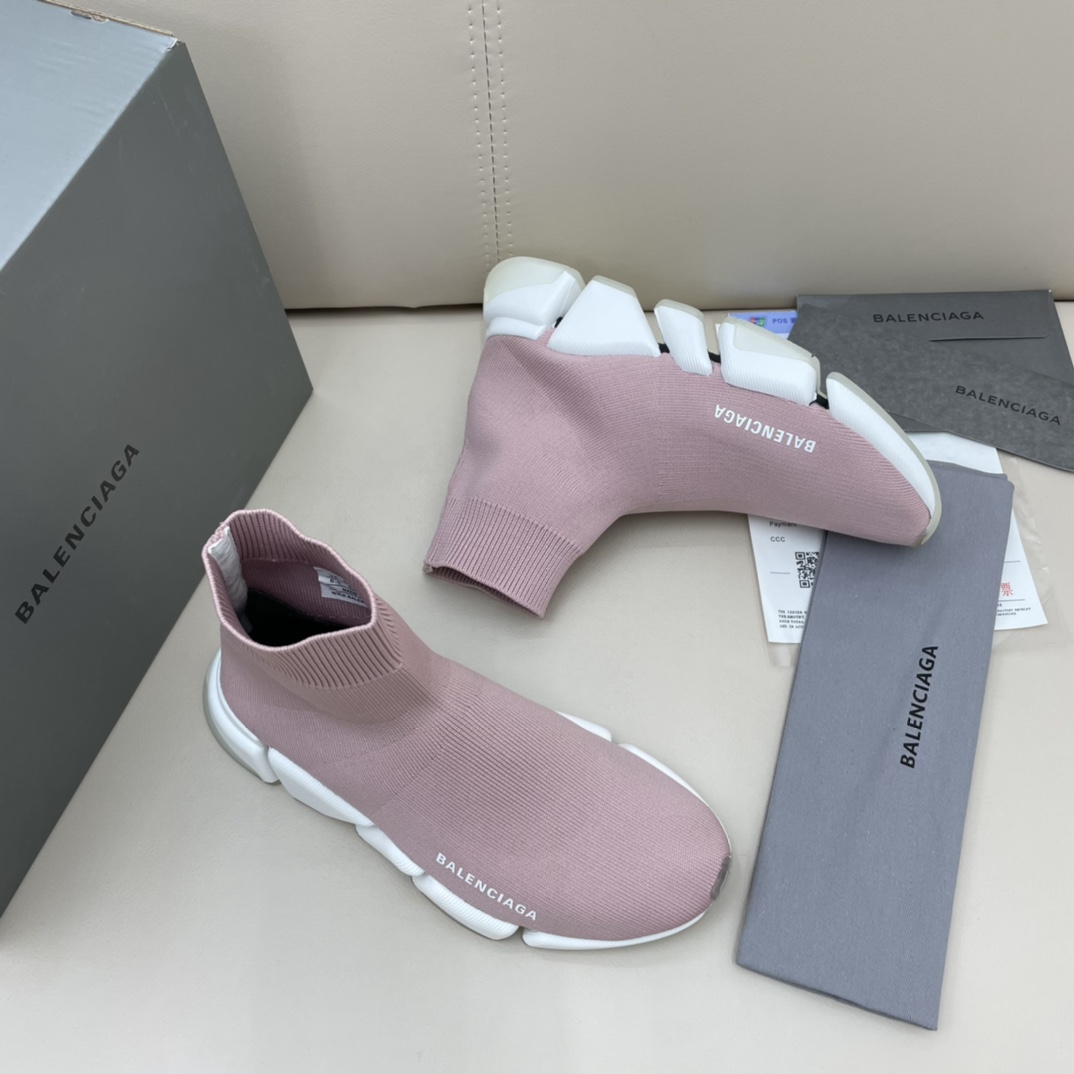 Balenciaga  Speed 2.0 Recycled Knit Sneaker  - EUR FASHION