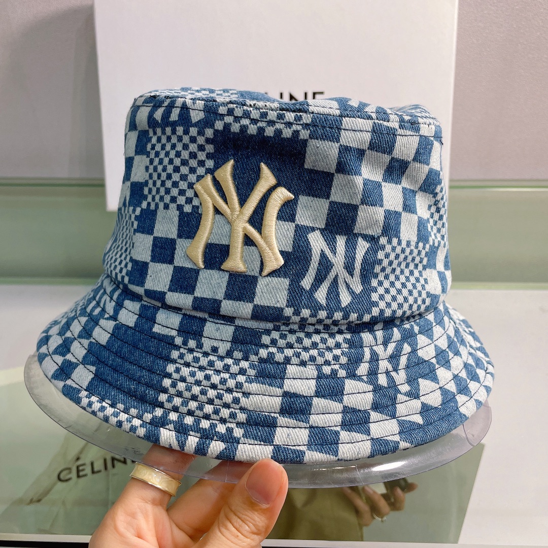 New York Yankees Canvas Bucket Hat - EUR FASHION