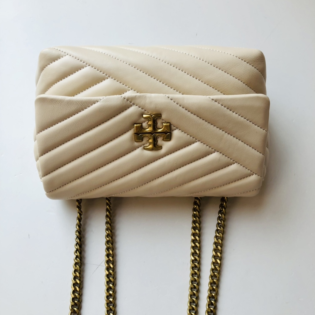 ToryBurch Kira Chevron Convertible Shoulder Bag(22.5-15-8cm)  TB316S90452 - EUR FASHION